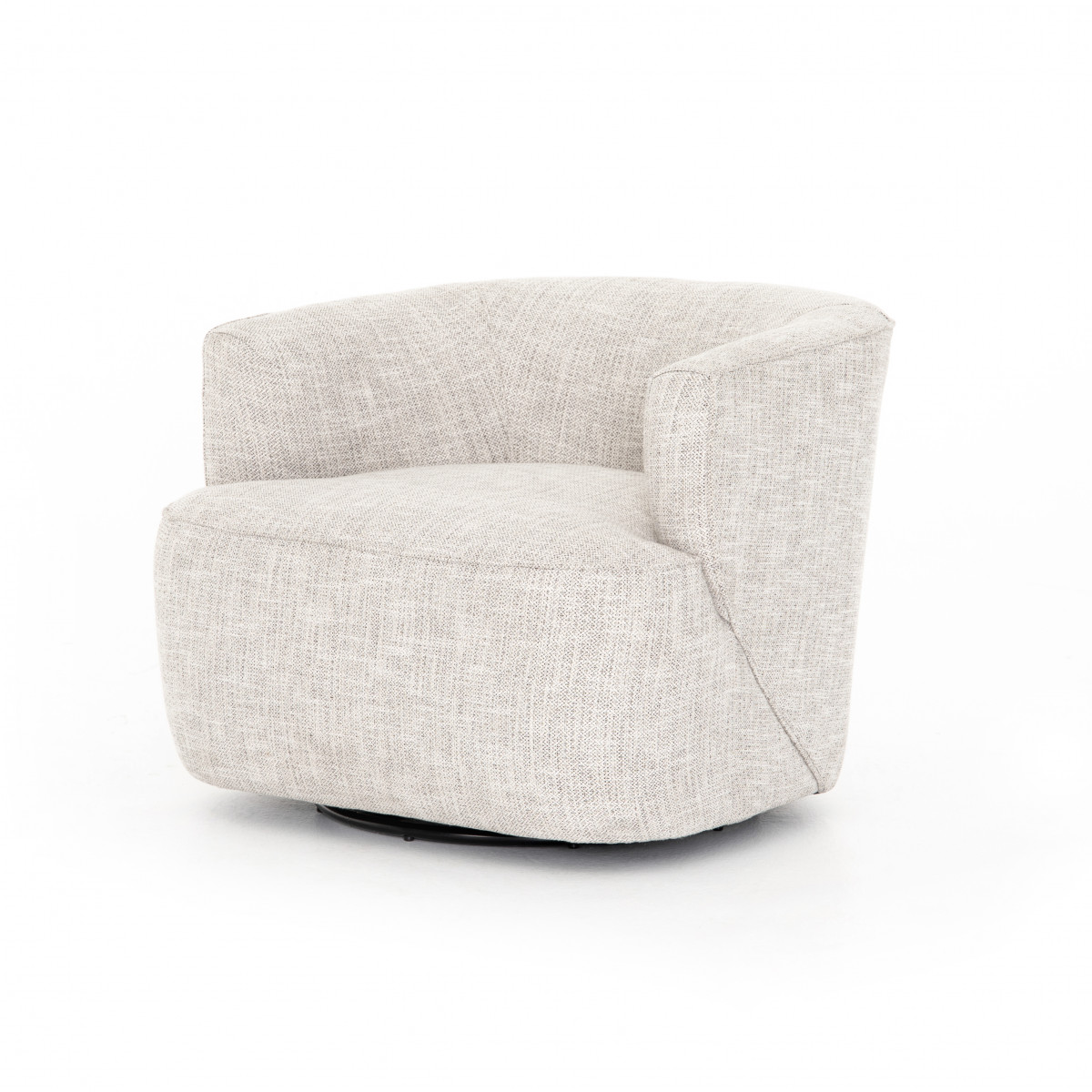 Shop Mila Swivel Chair in Brazos Dove from DiMare Design on Openhaus